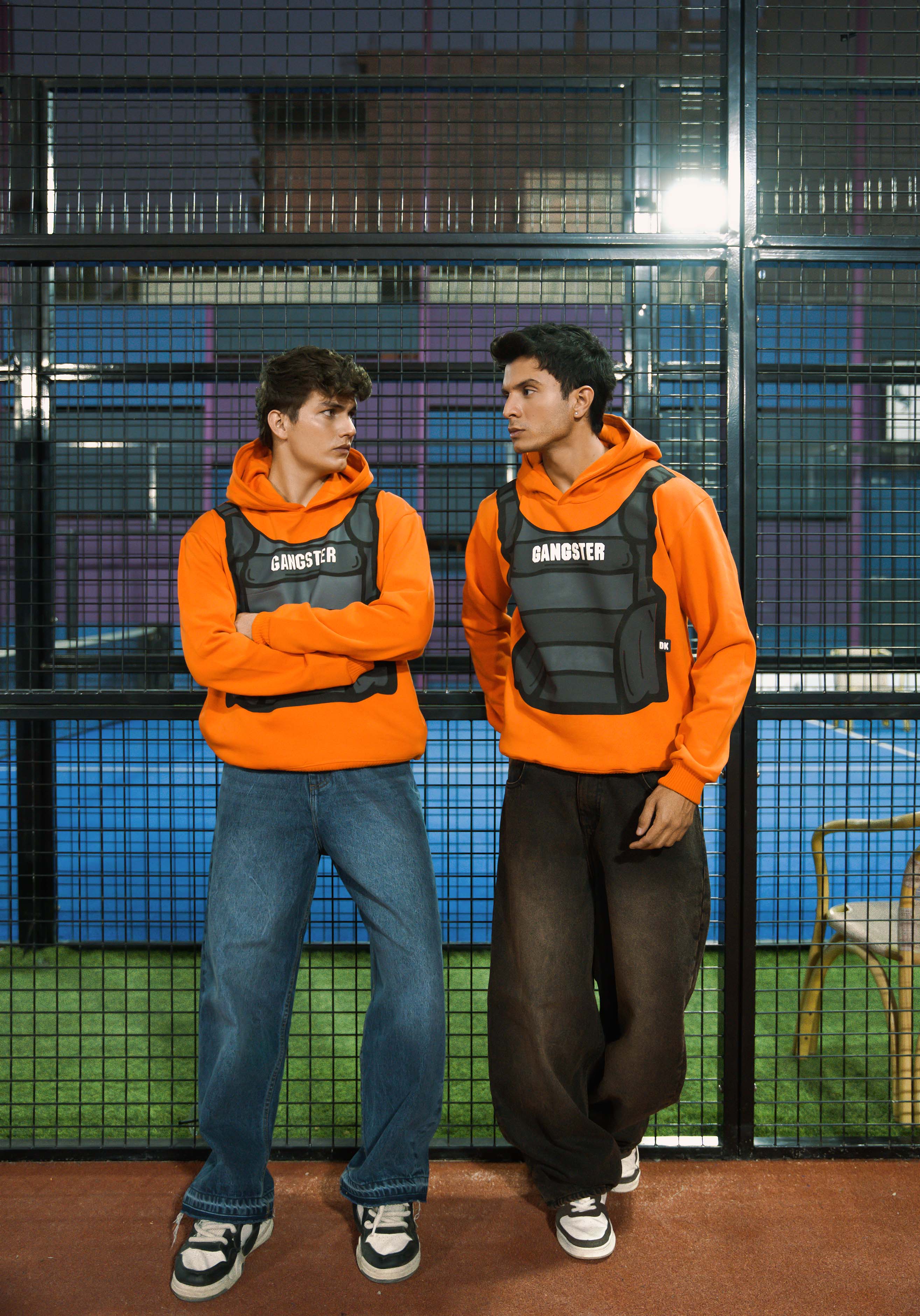 GANGSTER PARADISE ORANGE HOODIE