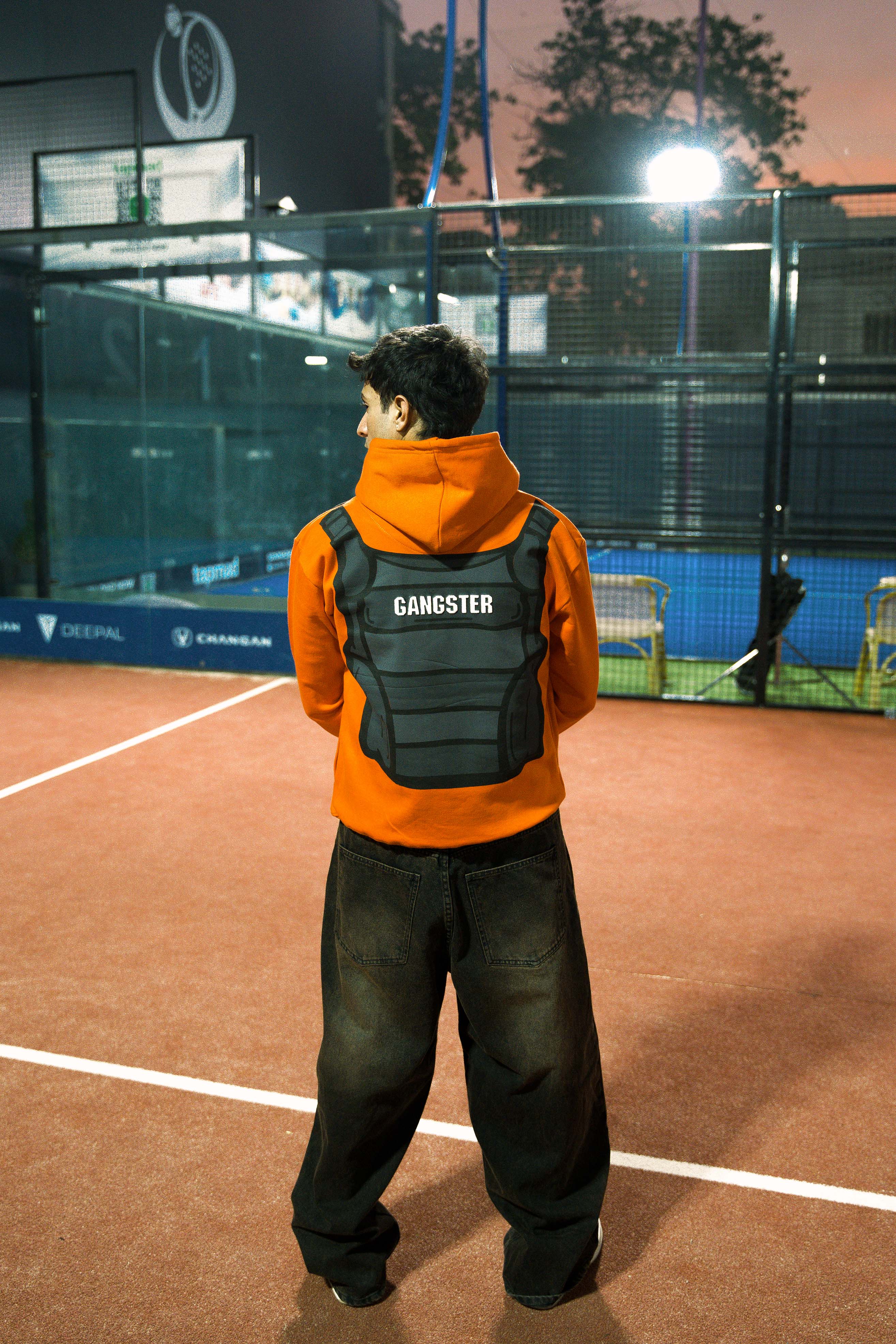 GANGSTER PARADISE ORANGE HOODIE