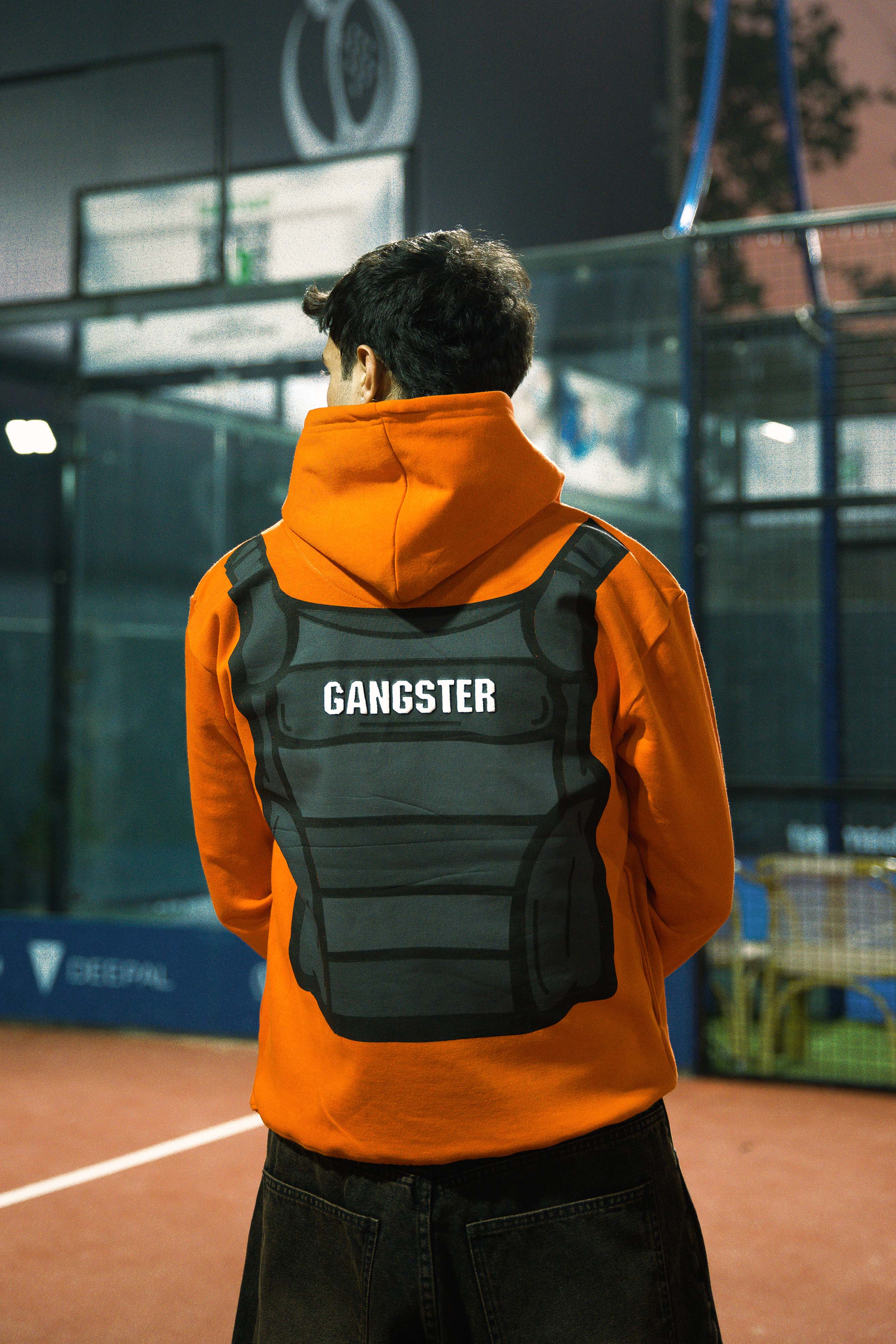 GANGSTER PARADISE ORANGE HOODIE