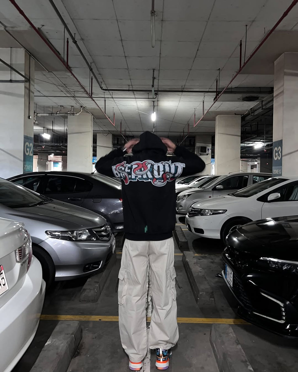 - BLACK BREAKOUT HOODIE