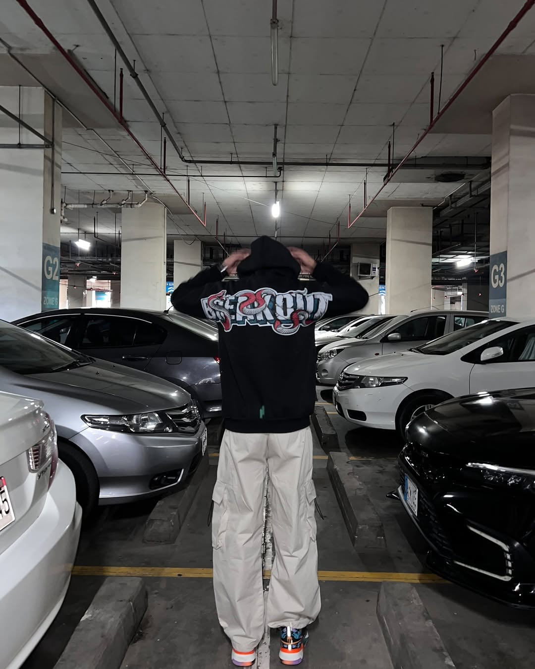 - BLACK BREAKOUT HOODIE