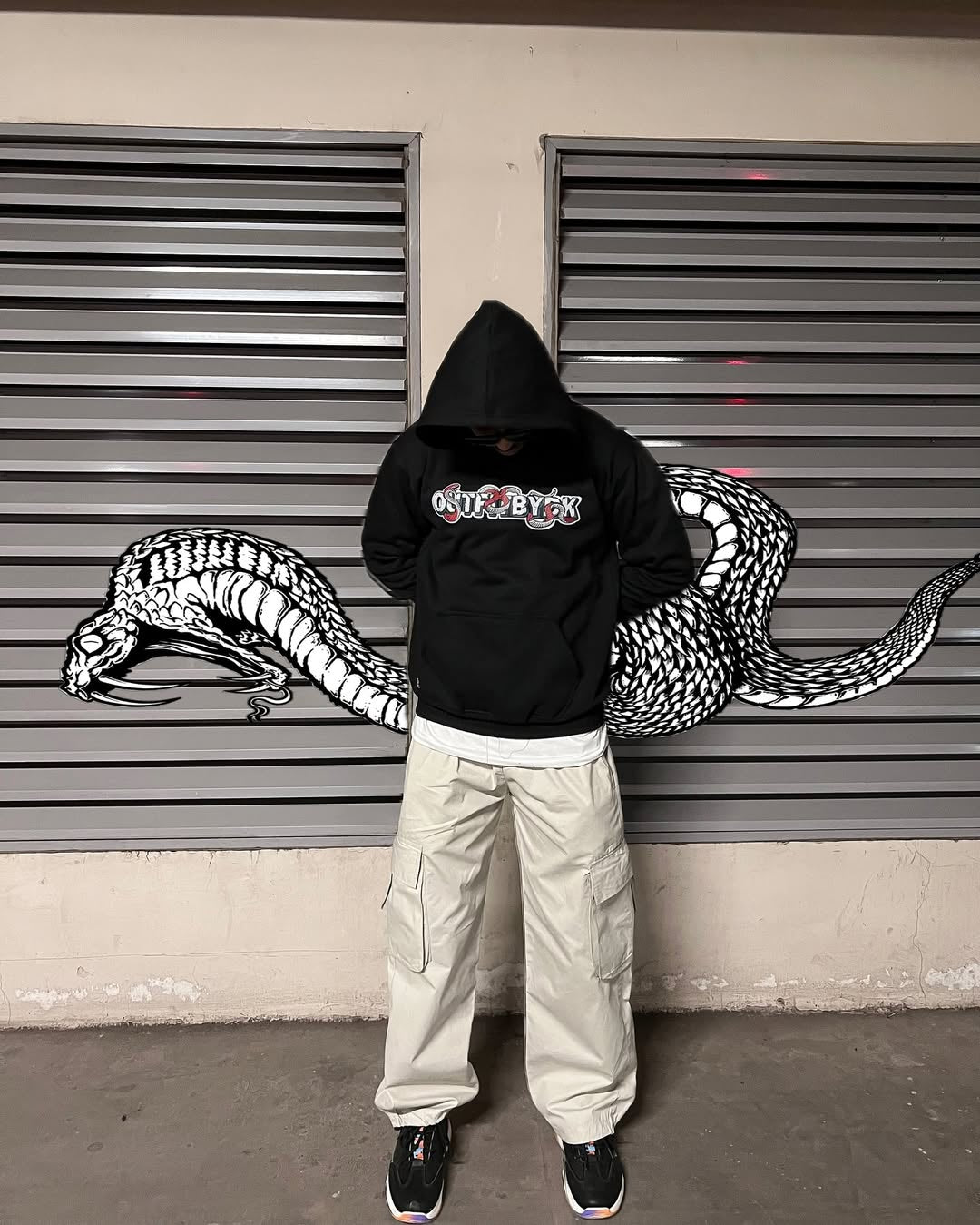 - BLACK BREAKOUT HOODIE