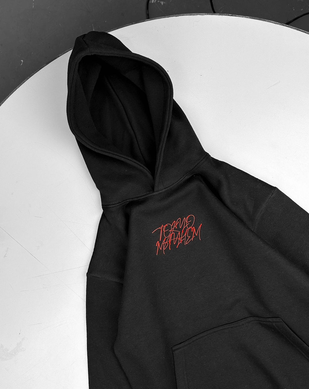 BLACK SNAKE PULLOVER HOODIE