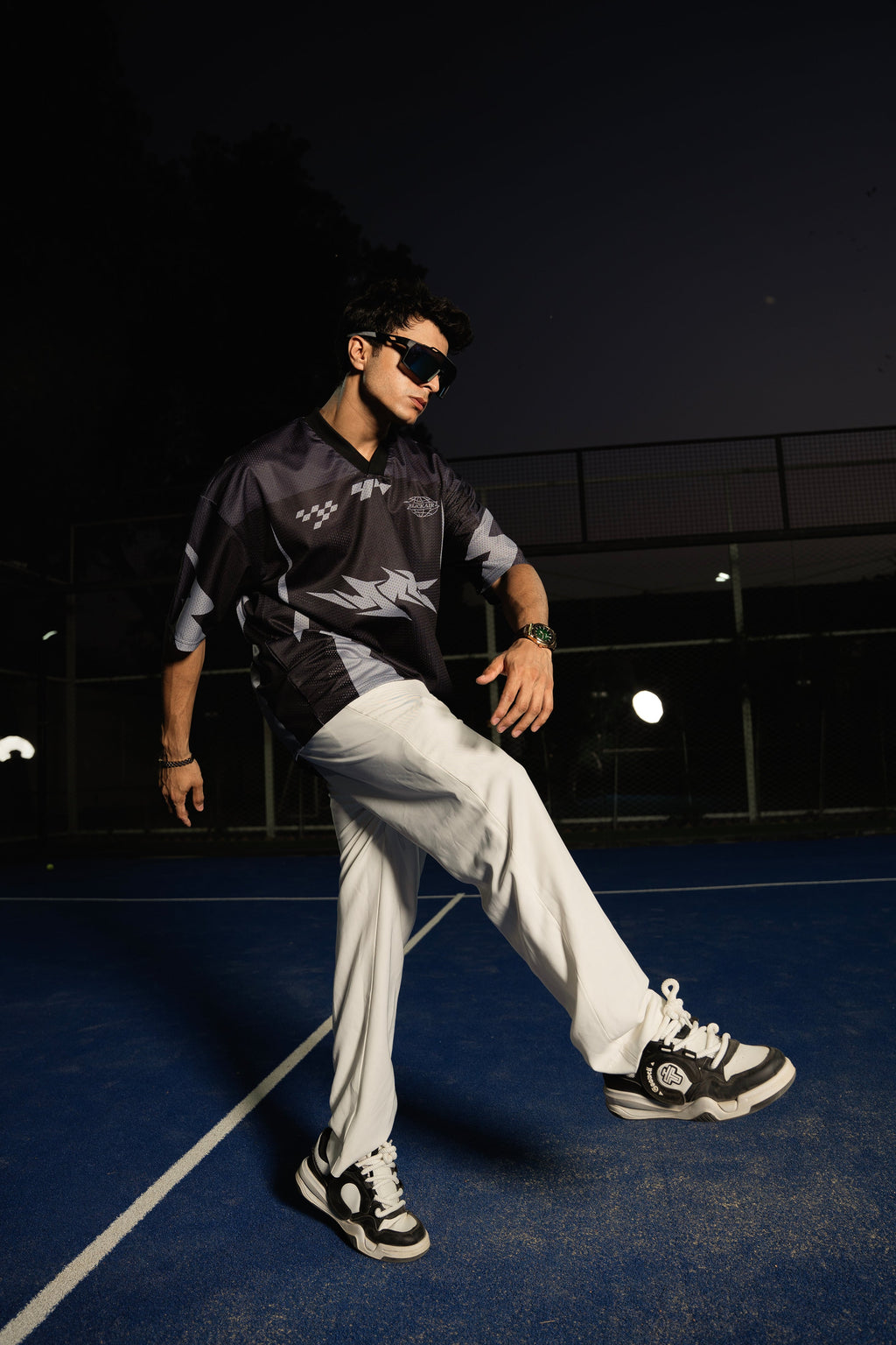 – BLACKAIR BOXY FIT TEE –