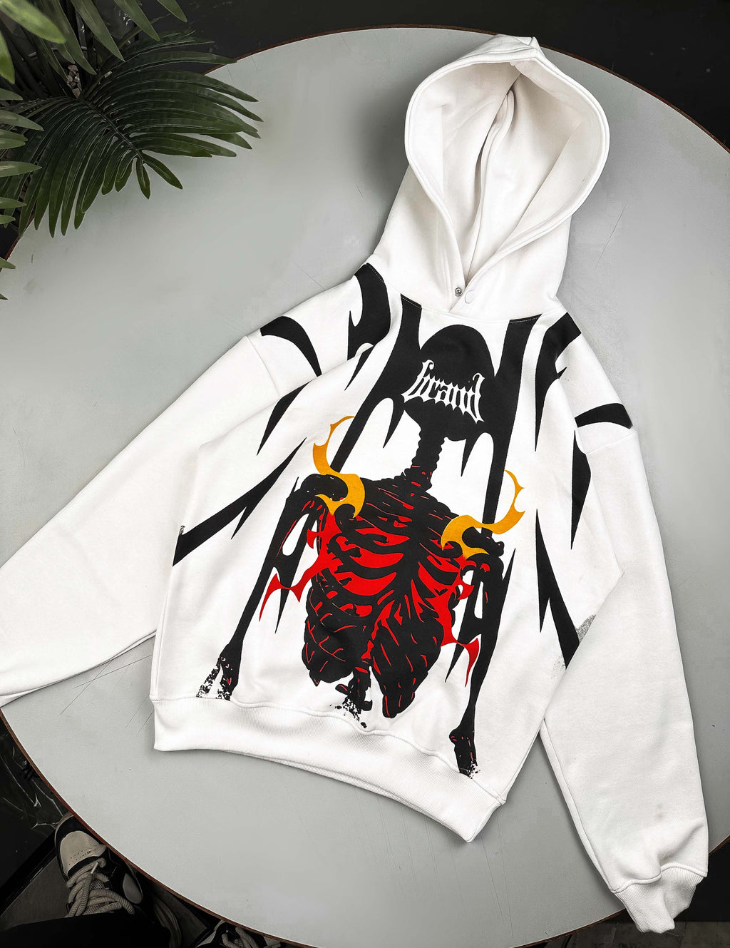 SIRAND SKELETON PULLOVER HOODIE