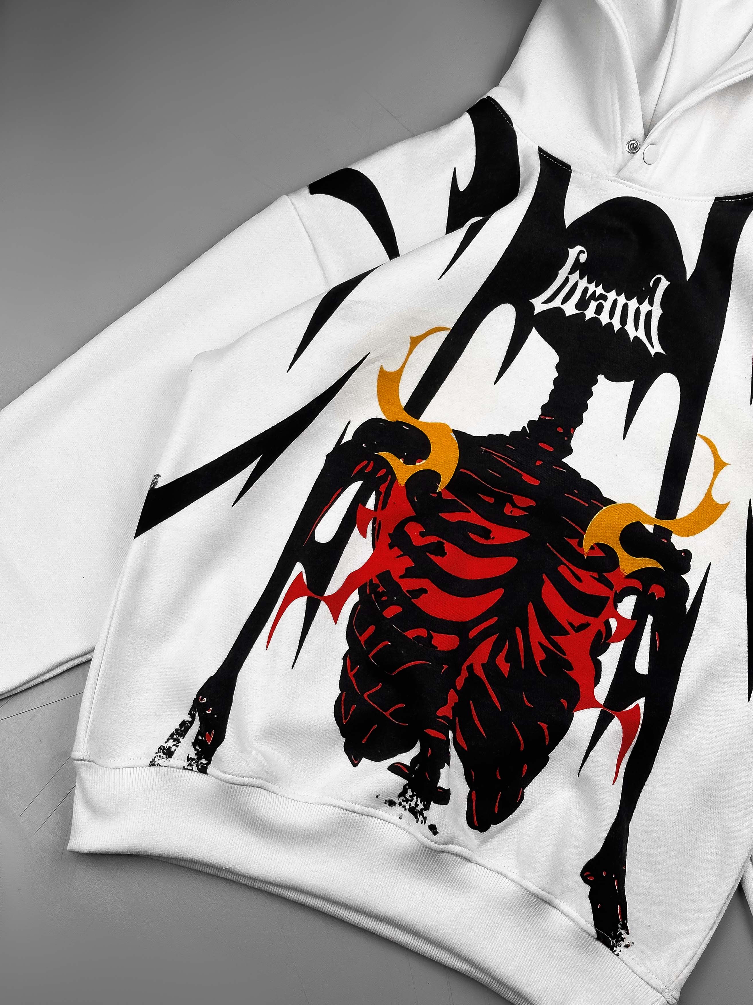 SIRAND SKELETON PULLOVER HOODIE