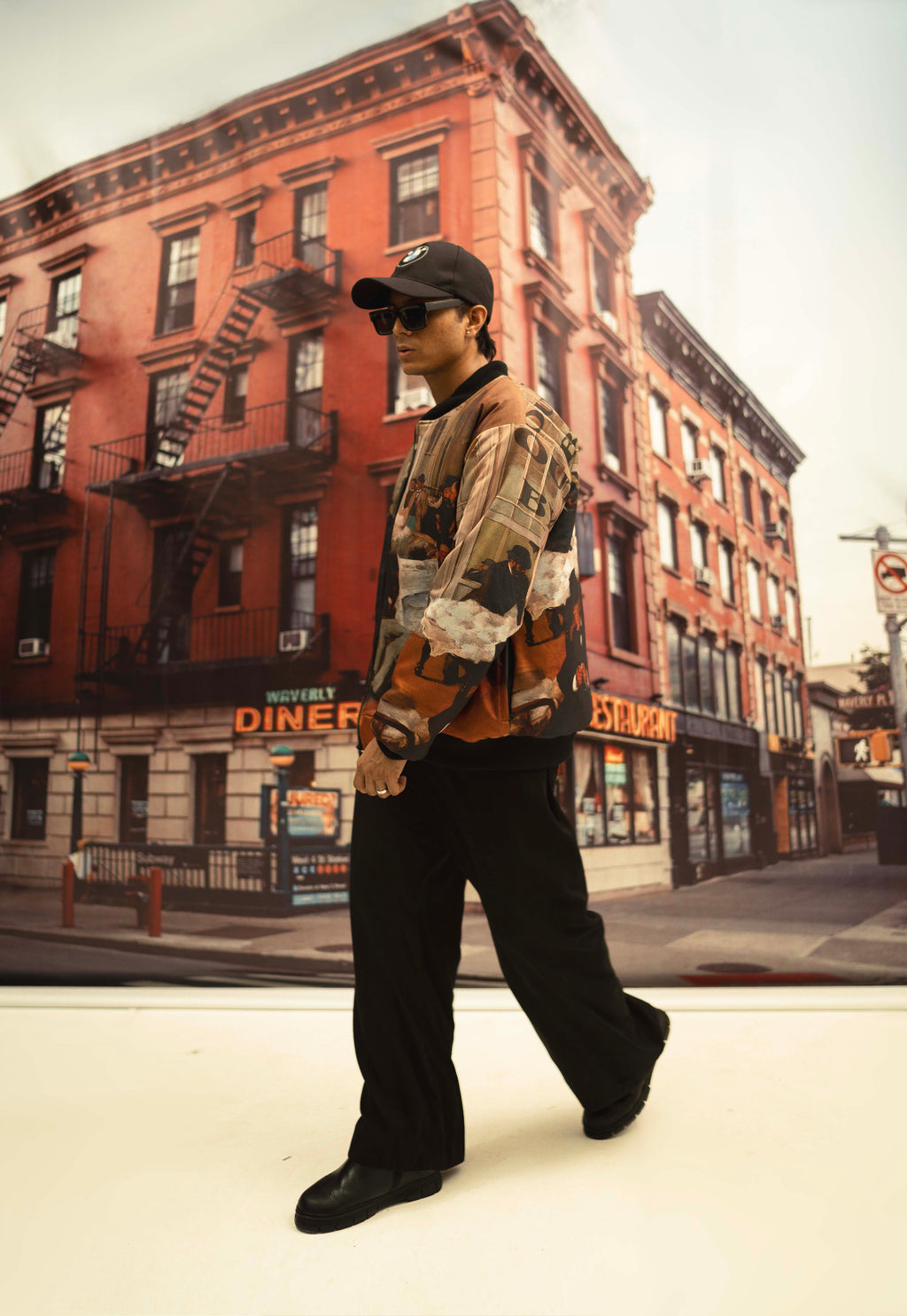 MIDTOWN-STORY BOMBER JACKET