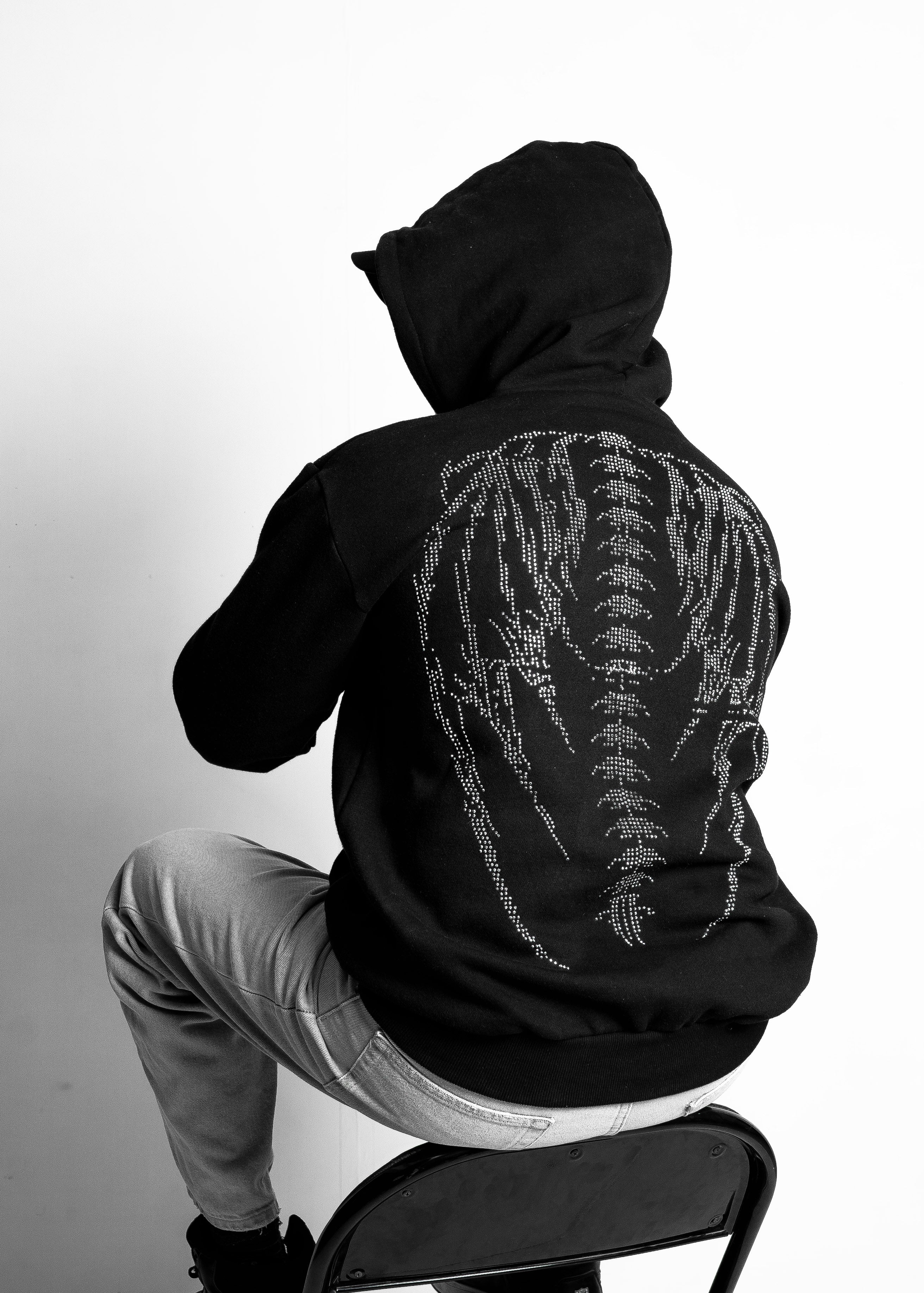 - STONE WING HOODIE -
