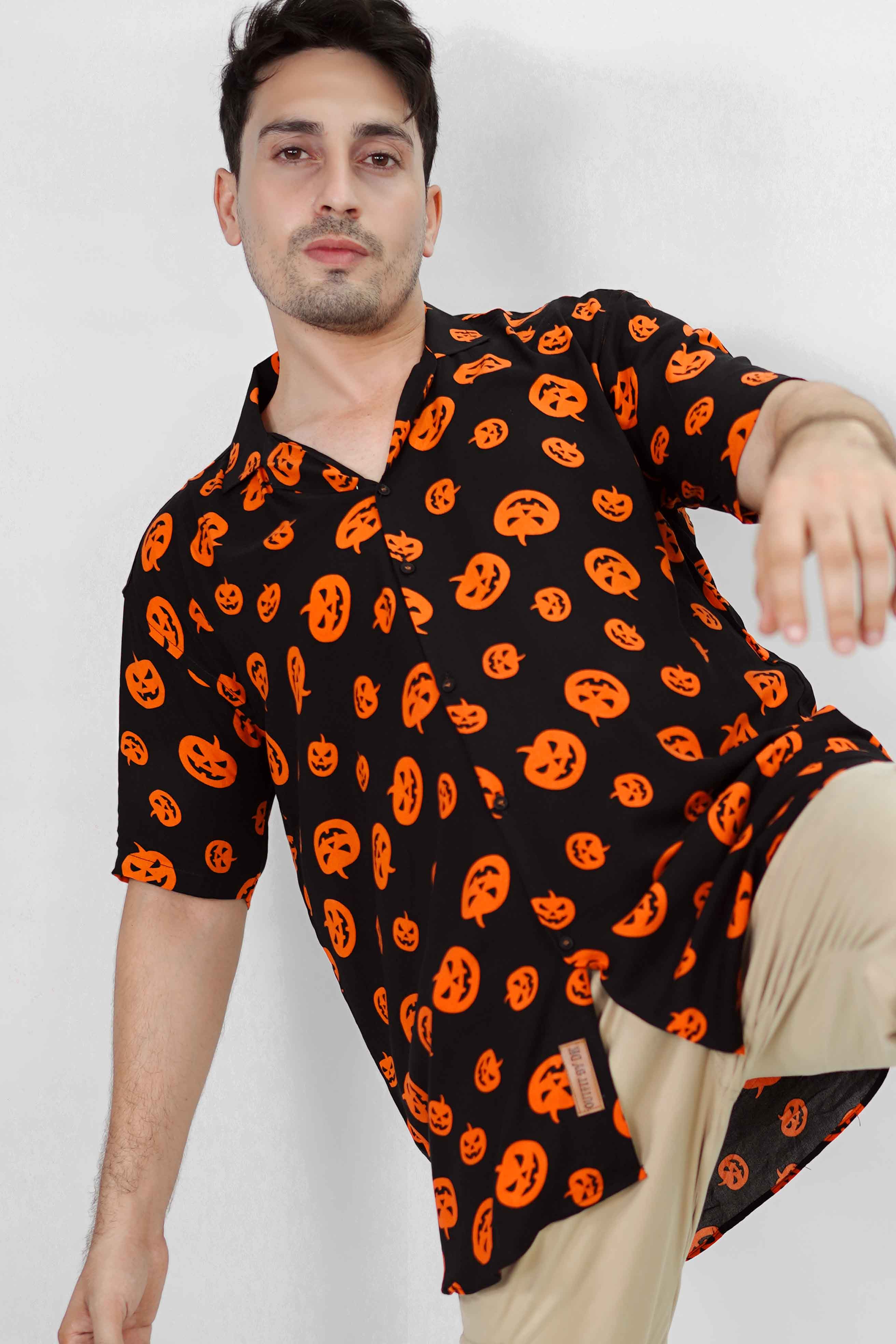 - Pumpkin Oversized SHIRT -
