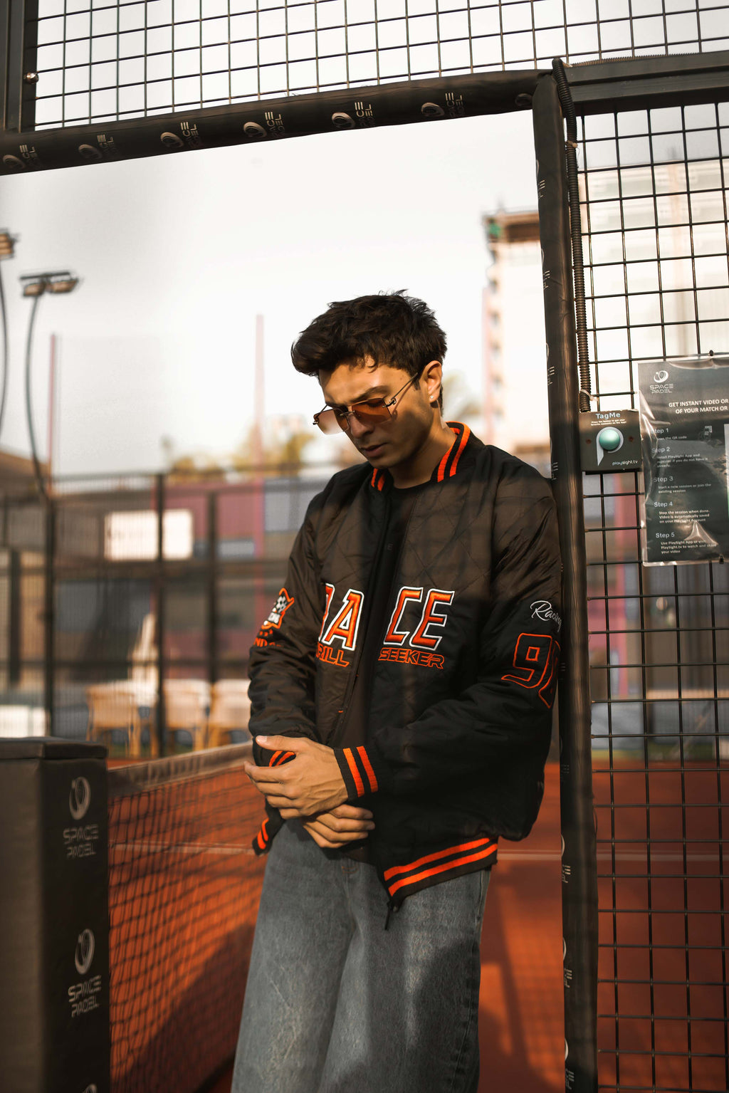 THRILL RACING BOMBER JACKET