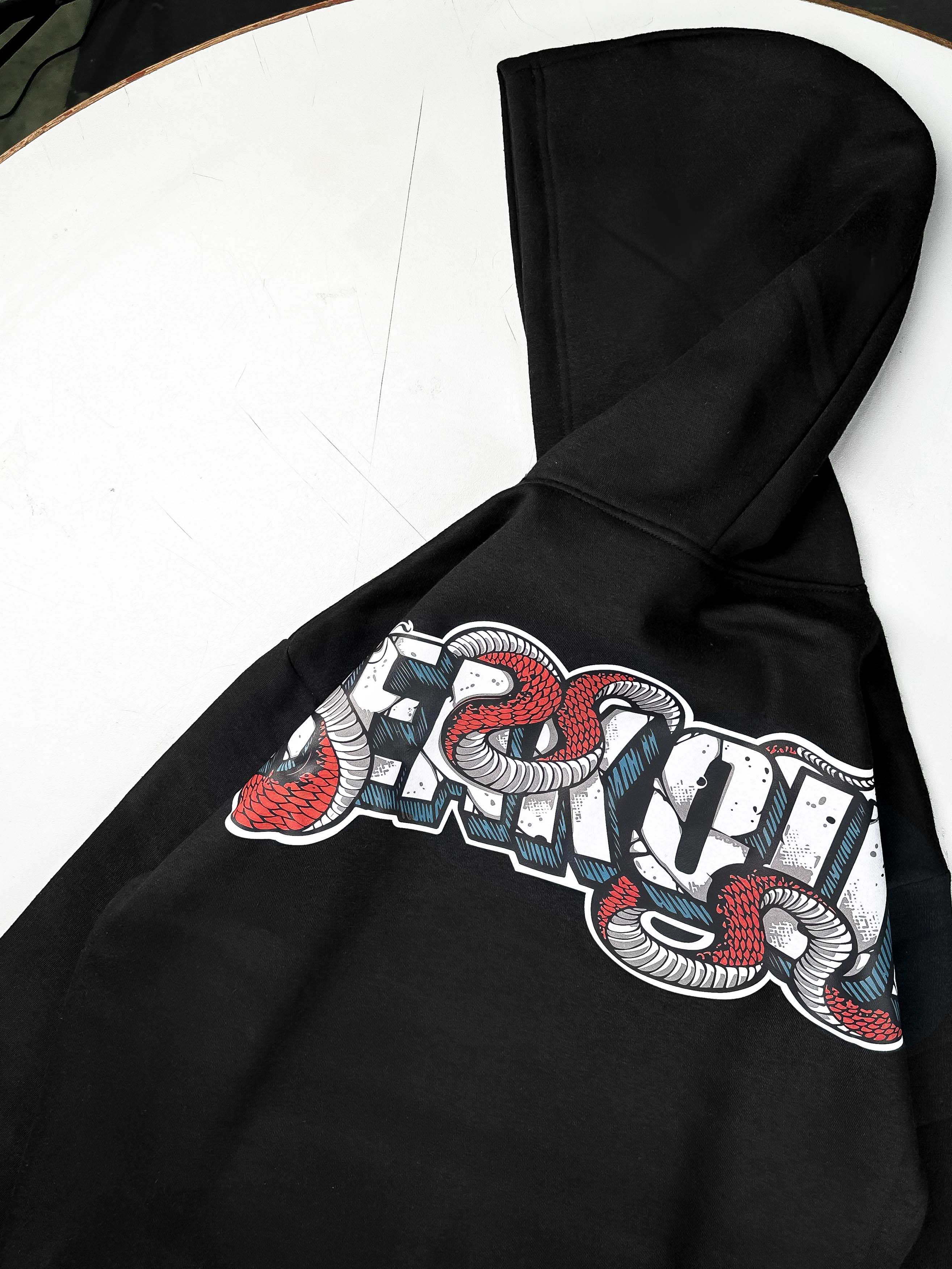 - BLACK BREAKOUT HOODIE