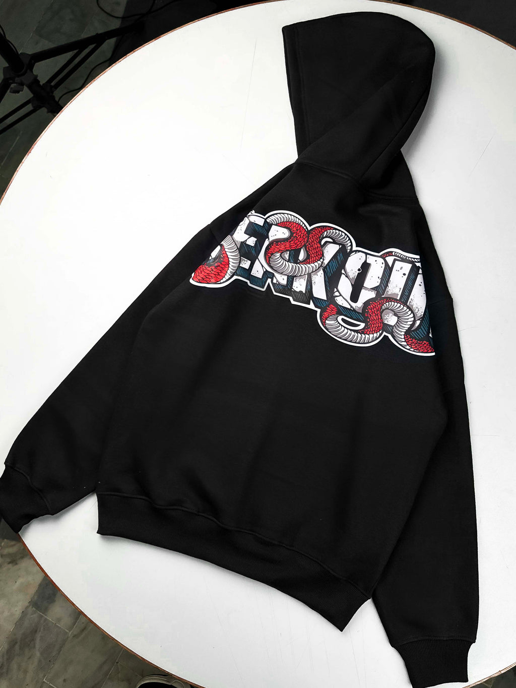 - BLACK BREAKOUT HOODIE