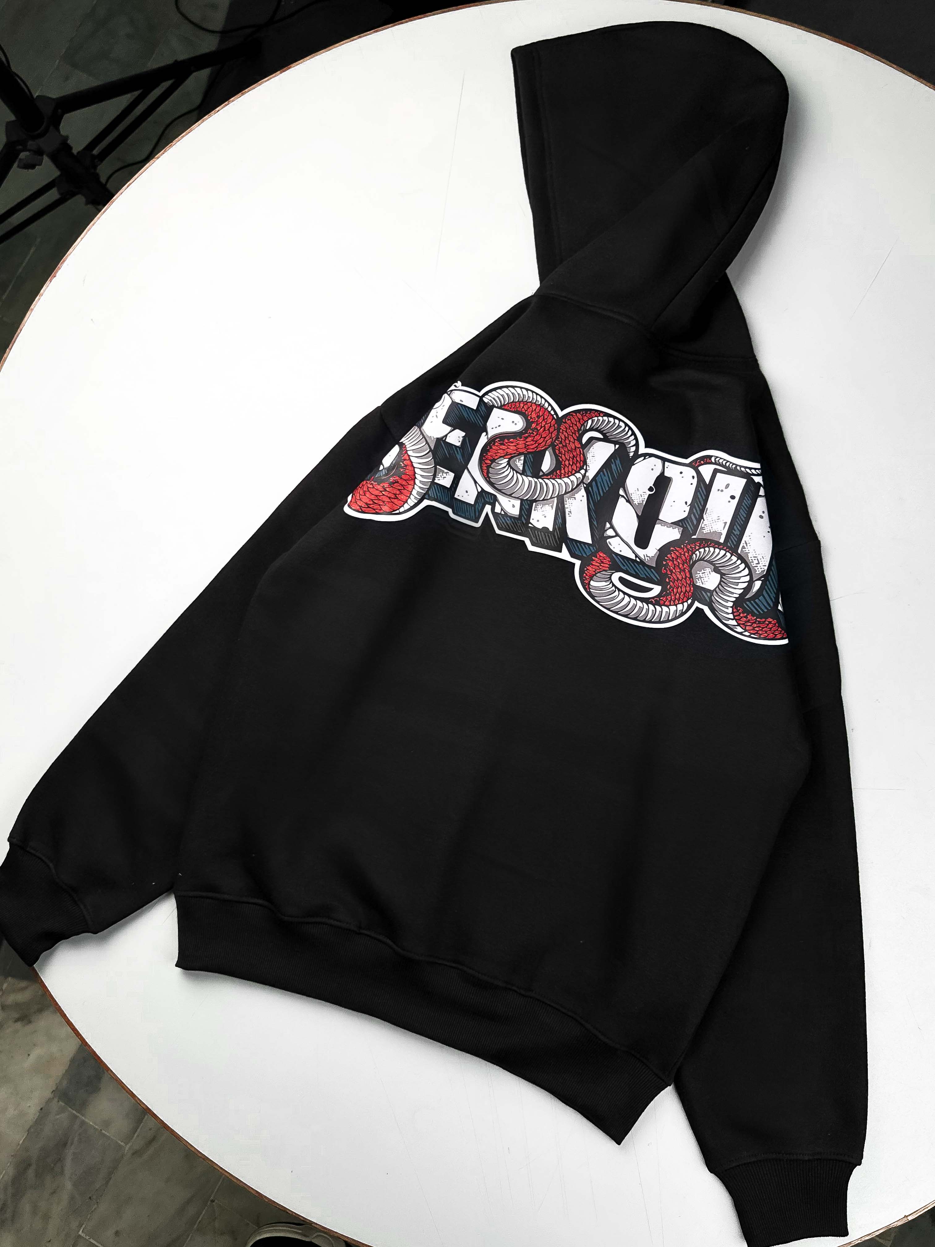 - BLACK BREAKOUT HOODIE
