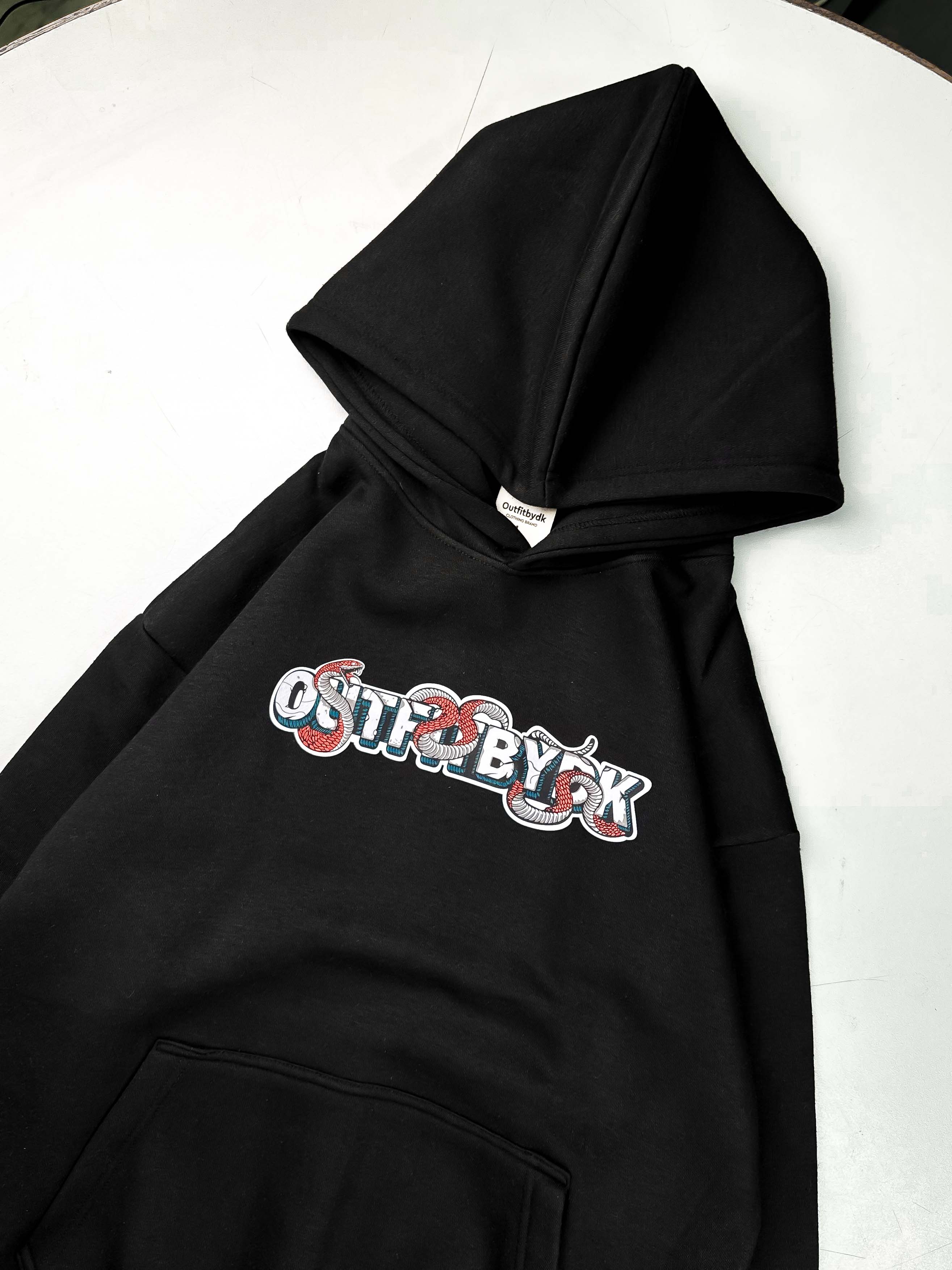 - BLACK BREAKOUT HOODIE